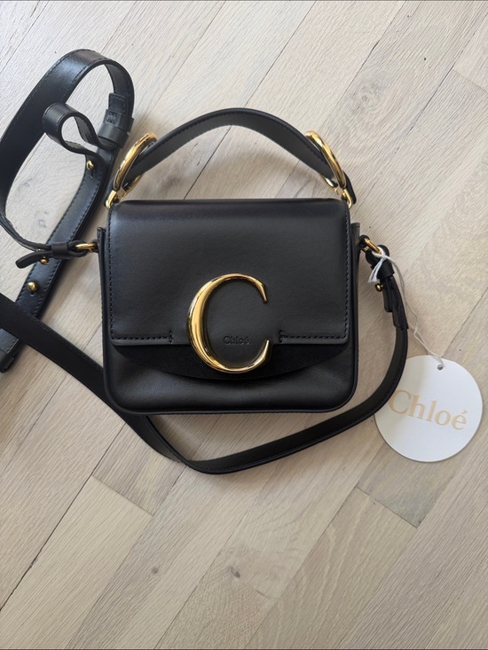 Chloe Handbags - Chloe Mini C Black new